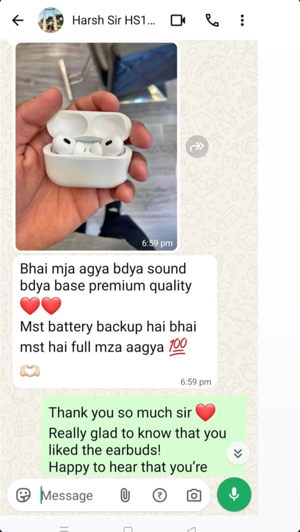 Customer chat review