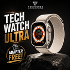 TechPods Max and Tech Watch Ultra With Free Adaptor
